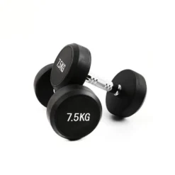 Set Of 2 Round Dumbbells 7.5kg