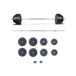 Set Of Weights Olimpica Bar 120kg