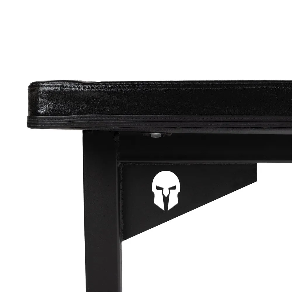 Flat Steel Bench 121x49x47cm - Image 4
