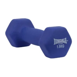 Lonsdale Fitness Weights Neoprene Coated Dumbbell 1.5kg 1 Unit