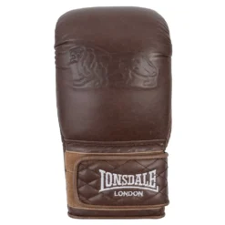 Lonsdale Vintage Bag Gloves Leather Boxing Bag Mitts