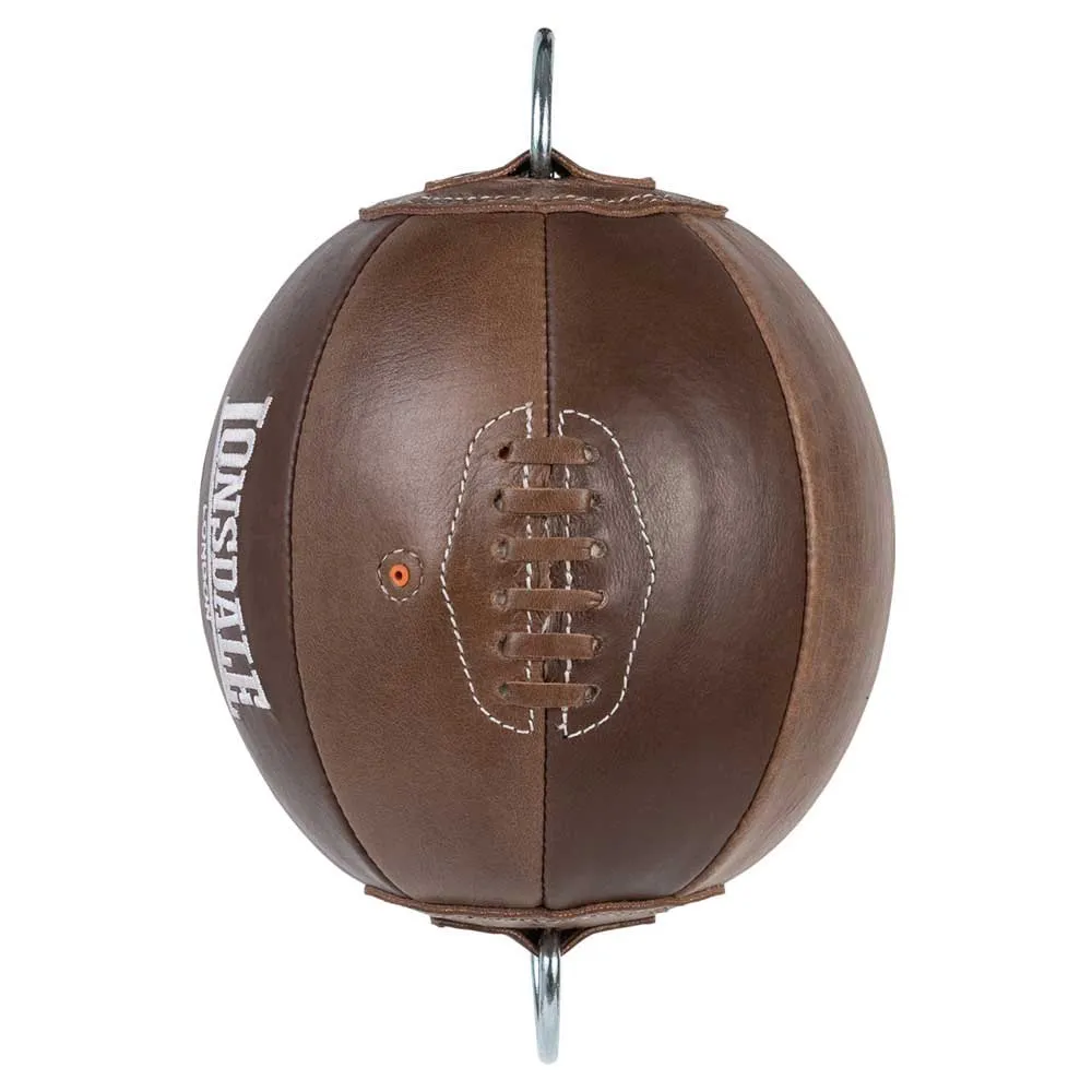 Lonsdale Vintage Double End Ball Leather Double End Bag - Image 2