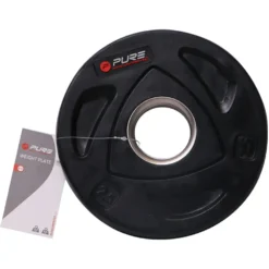 PURE2IMPROVE Rubber Coated Weight Plate 2.5kg