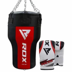 RDX SPORTS Punch Bag Angle Red New Combat Gloves