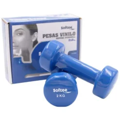 SOFTEE Vinyl Dumbbells Set 2kg