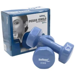 SOFTEE Vinyl Dumbbells Set 4kg