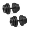 VIDAXL 18 Piece Dumbbell Set