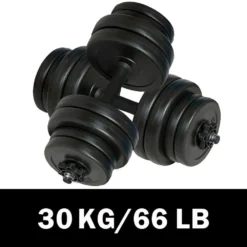 VIDAXL Dumbbells 30Kg 2 Units