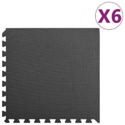 VIDAXL Eva Floor Mats Foam 6 Units