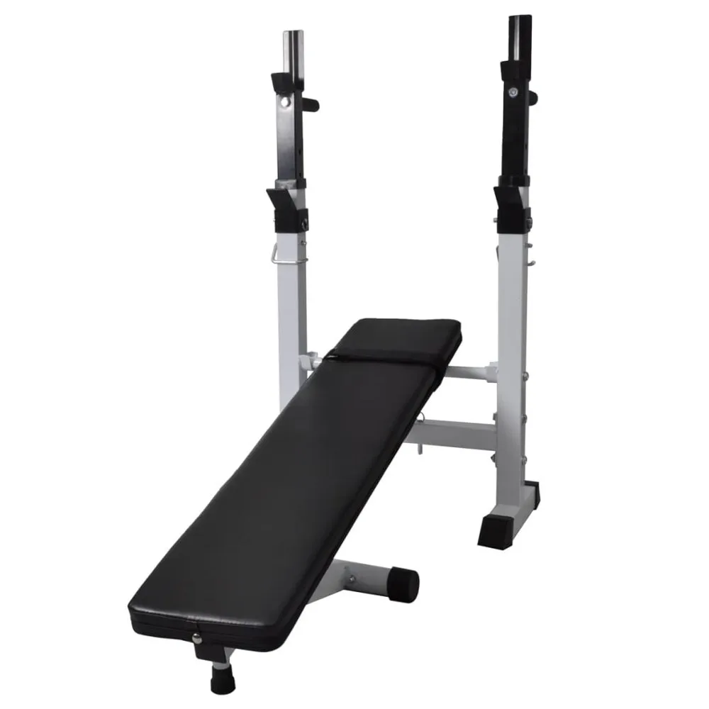 VIDAXL Fitness Workout Bench Straight Weight Bench - Image 2
