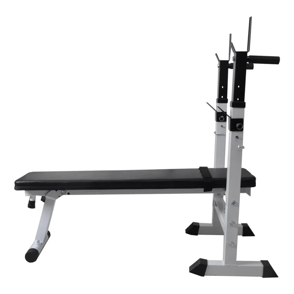 VIDAXL Fitness Workout Bench Straight Weight Bench - Image 4