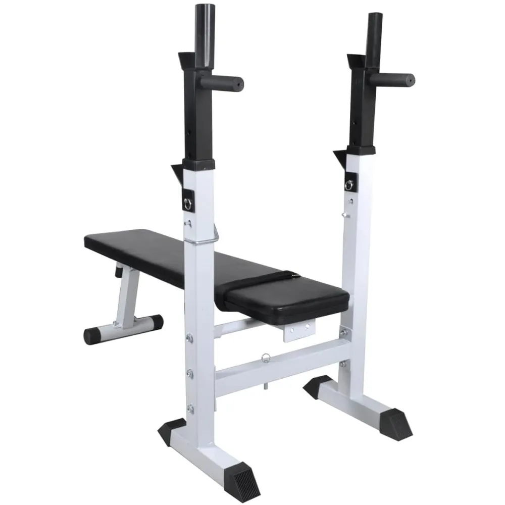 VIDAXL Fitness Workout Bench Straight Weight Bench - Image 5