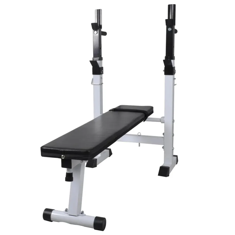 VIDAXL Fitness Workout Bench Straight Weight Bench