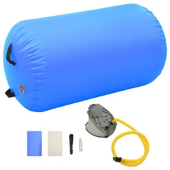 VIDAXL Inflatable Gymnastic Rollpump 100X60Cm Pvc