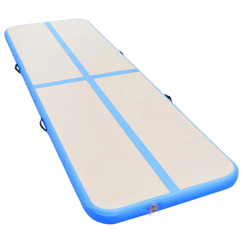 VIDAXL Pvc Inflatable Gymnastics Mat With Pump 700X100X10Cm - Image 2