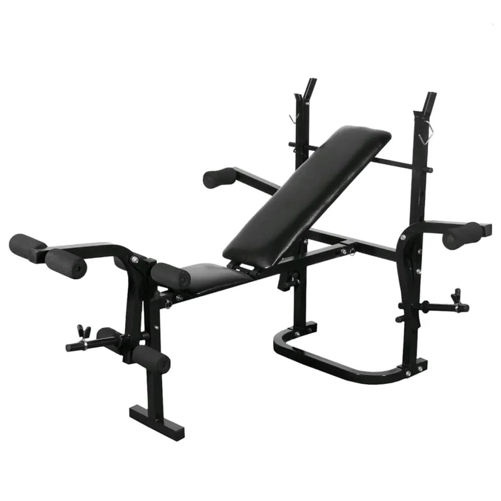 VIDAXL Weight Benchweight Rack. Barbell And Dumbbell Set 60.5Kg - Image 3