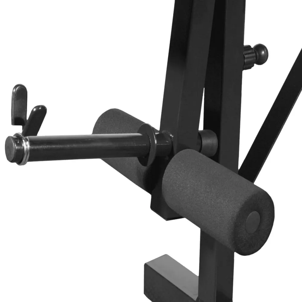 VIDAXL Weight Benchweight Rack. Barbell And Dumbbell Set 60.5Kg - Image 5