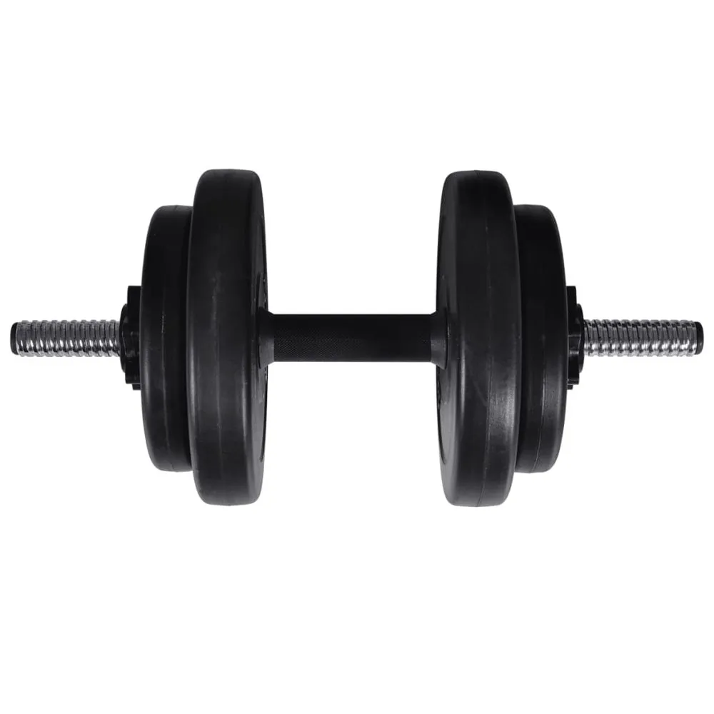 VIDAXL Weight Benchweight Rack. Barbell And Dumbbell Set 60.5Kg - Image 7