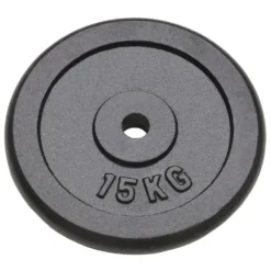 VIDAXL Weight Plates Cast Iron 30Kg 2 Units
